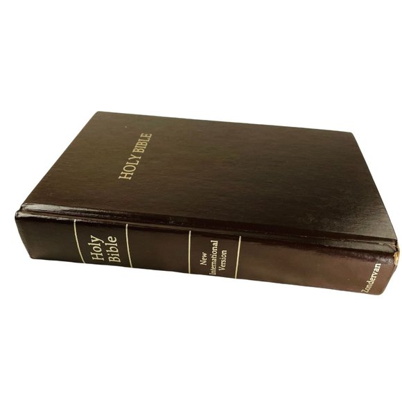 NIV Holy Bible Hardcover Book 1981 Zondervan u - Picture 3 of 7